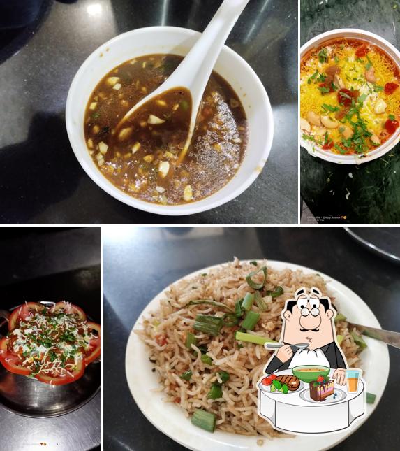 Hot and sour soup at Hotel Shivsagar