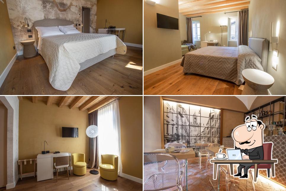 Gli interni di Locanda Delle Mercanzie