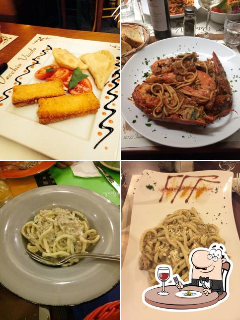 Cibo al Osteria Vecchio Vicolo