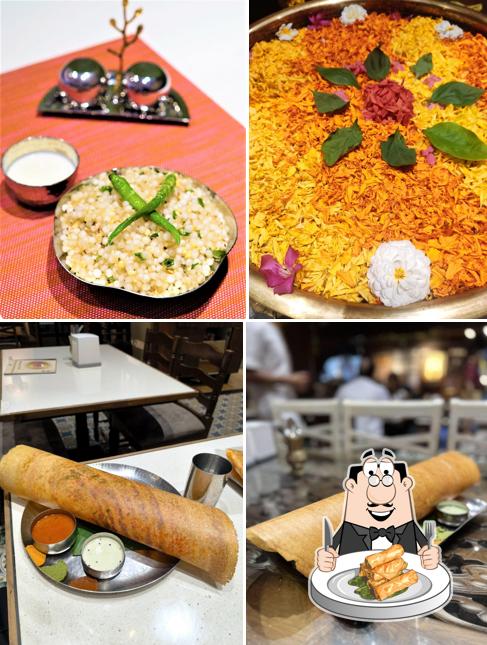 Spring rolls at ANNA Idli