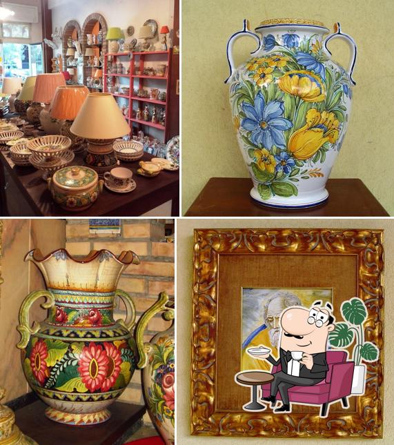 Gli interni di Arte Abruzzese ceramiche di Castelli Di Febo Marina