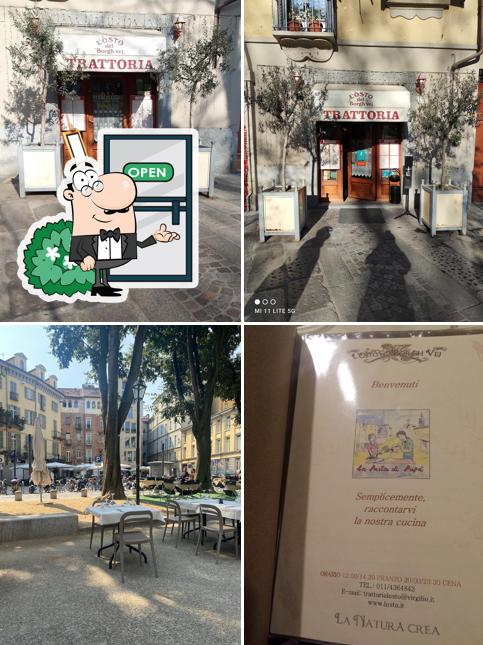 Gli esterni di L'osto Del Borgh Vej