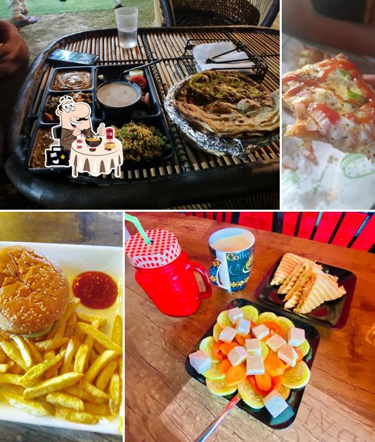 Food at The Wild Theme restaurant