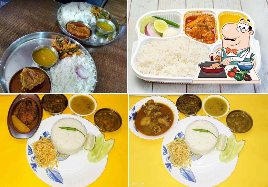 Chicken curry at Village food restaurant
