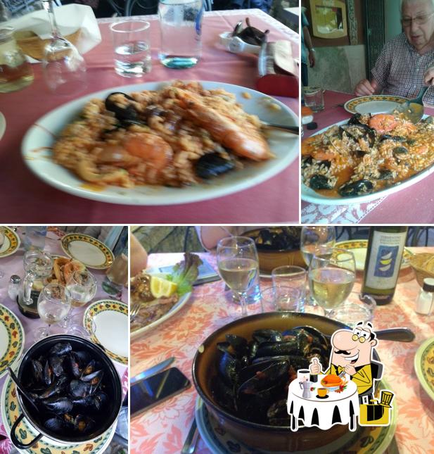 Platti al Ristorante Pizzeria Saraceno