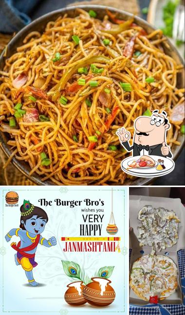 Get pizza at The Burger Bros