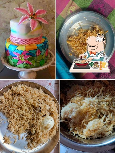 Fried rice at Cross Roads Restaurant & Sweets