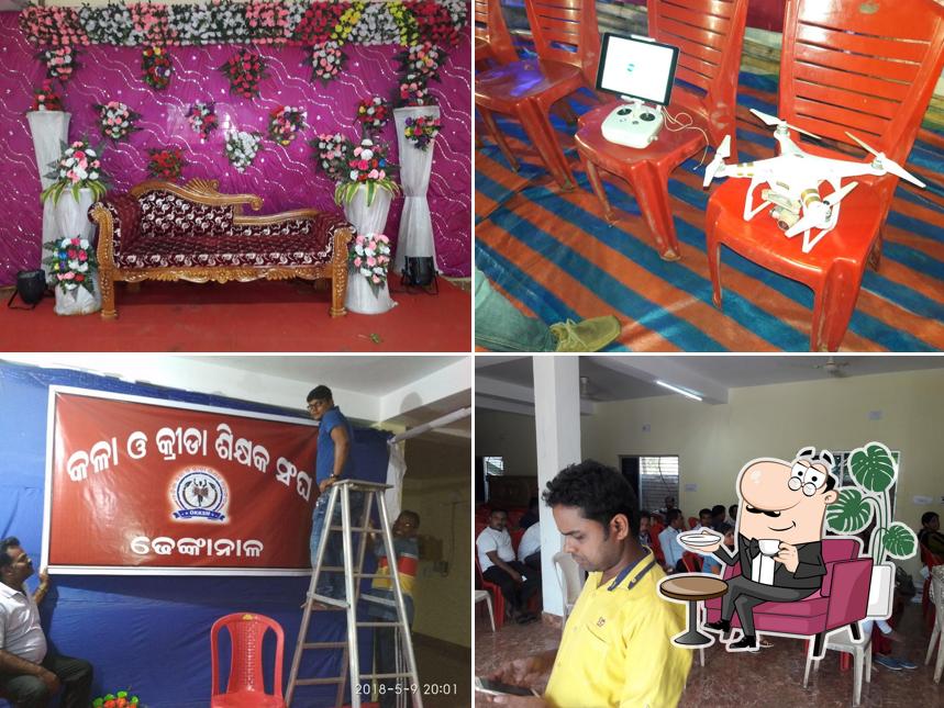 Take a seat at one of the tables at MAMATA MANDAP