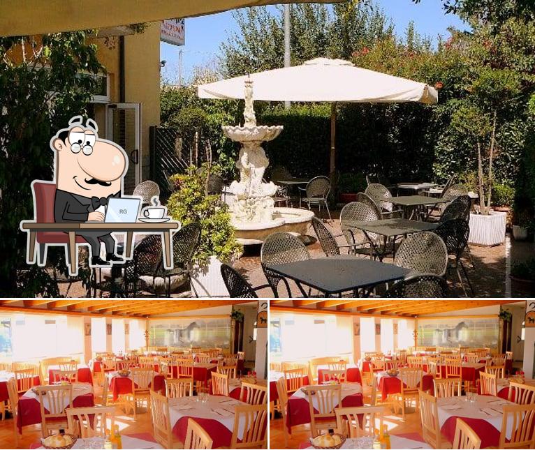 Gli interni di Black Horse