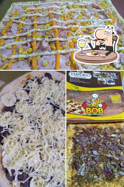 Comida em Bob Pizza Quadrada - Taguatinga (Taguatinga Sul)