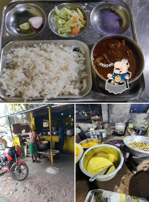 The restaurant's food and exterior