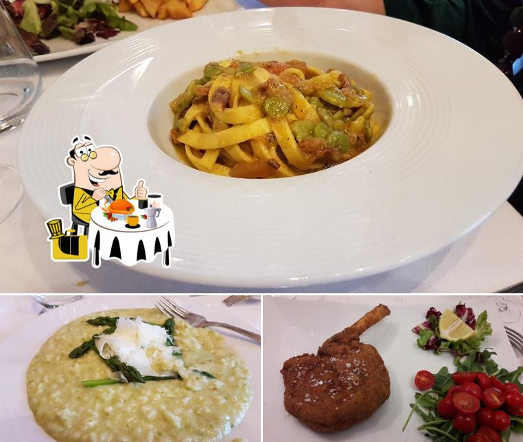 Platti al Osteria Due Colonne