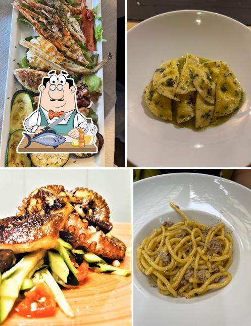 Salmone grigliato al Osteria La Pergola