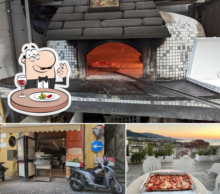 Platti al Pizzeria Rosaria