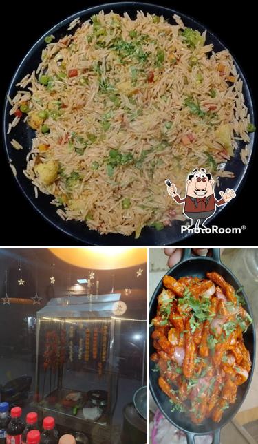 This is the image showing food and beverage at Triple AAA Cafe