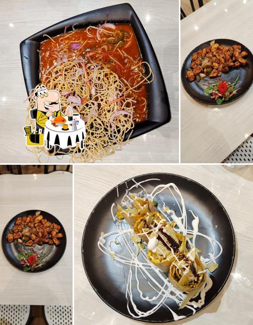 Food at SahuJi's - Dosa Cafe