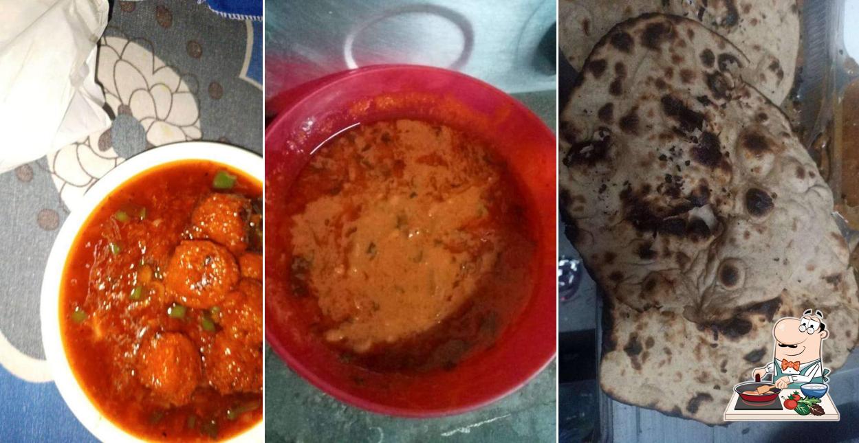 Chicken curry at Sohan vegetarian Dhaba &Namkeen Bhandar