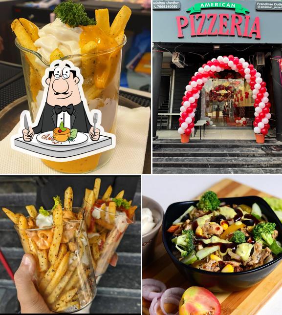 Meals at American Pizzeria