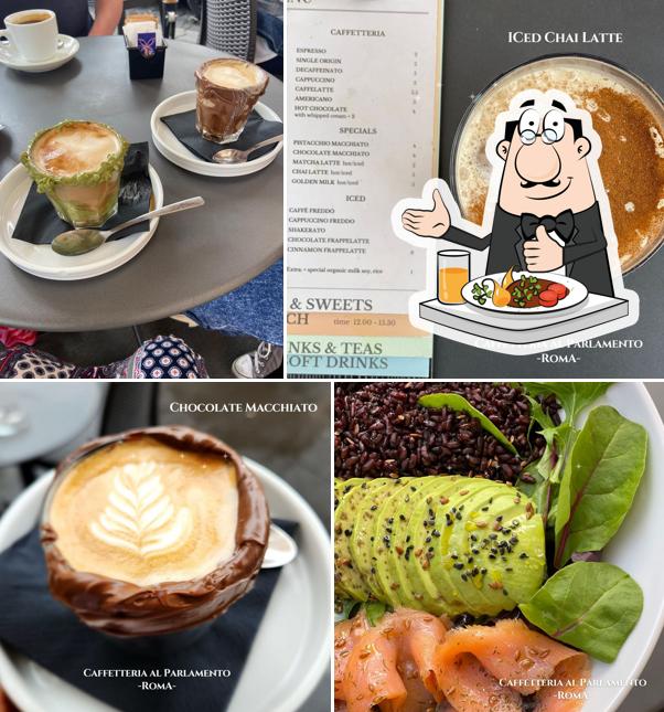 Platti al Caffetteria al Parlamento