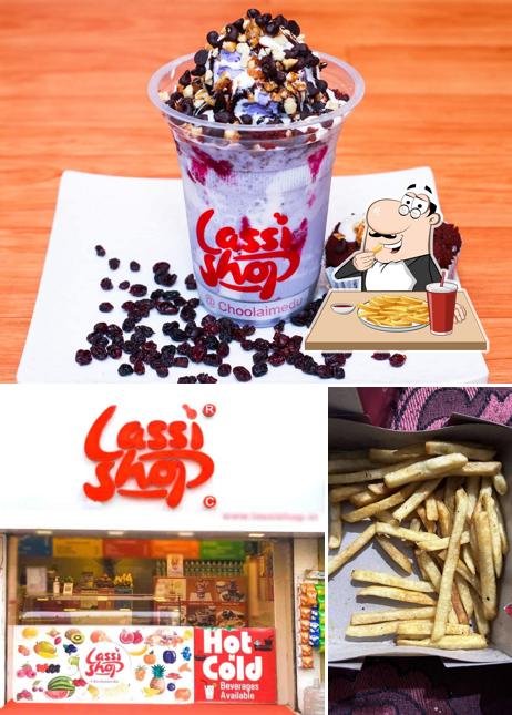 French fries at Lassi Shop