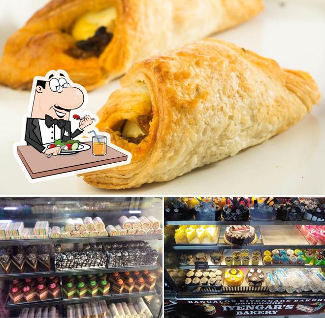 Food at Bangalore Lyengar's Bakery