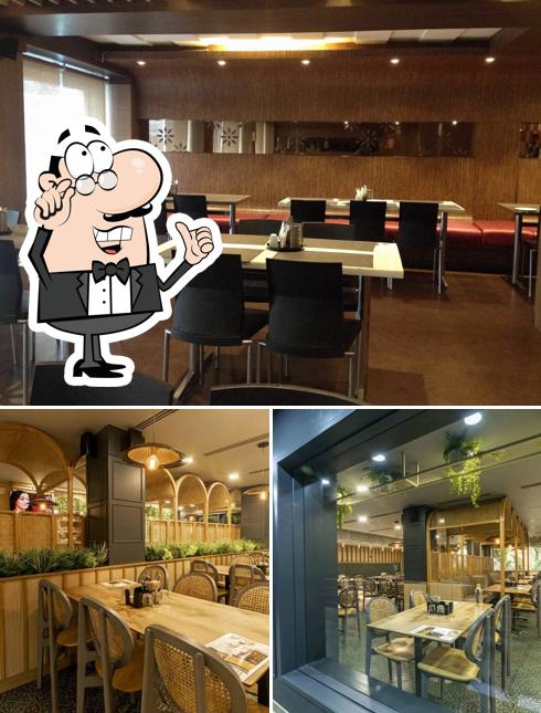 The interior of Aryan Family's Delight