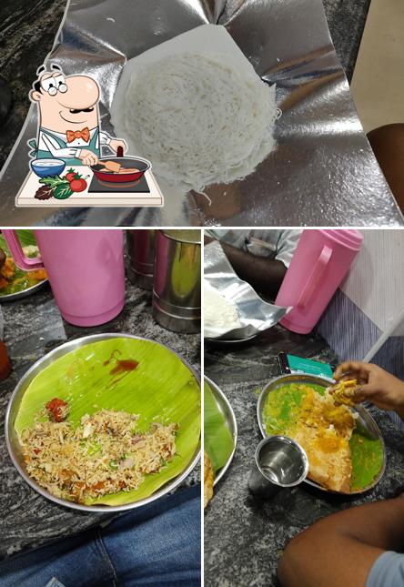 Chicken curry at Balaji mess pure vegetarian