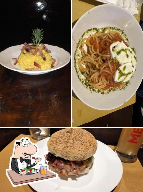 Panino con maiale stirato al The Bull & Bear