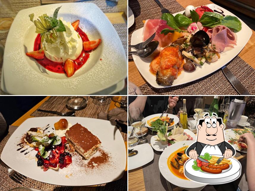 Cibo al Restaurant Vieux-Valais da Nico