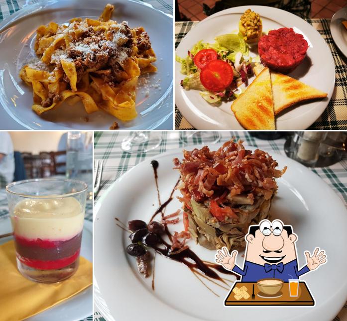 Platti al Trattoria Paradisino