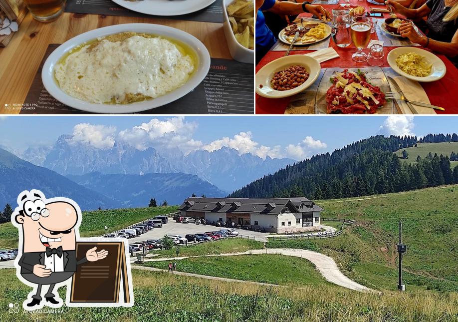 Puoi goderti l'aria fresca dal dehors di Ristorante Malga Arpaco