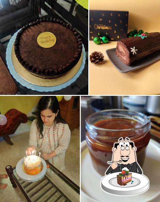 Chocolate cake at Chocoholic Rhapsody