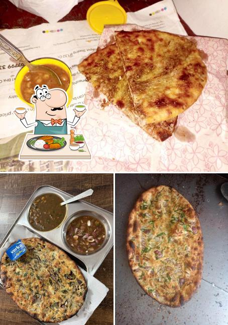 Meals at BMS Amritsari Kulcha