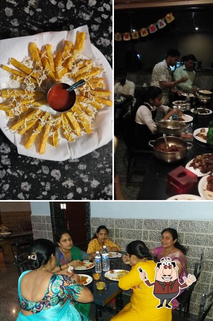 The picture of Javin Snacks’s food and dining table