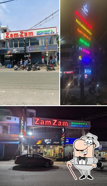Check out how Zam Zam Restaurant looks outside
