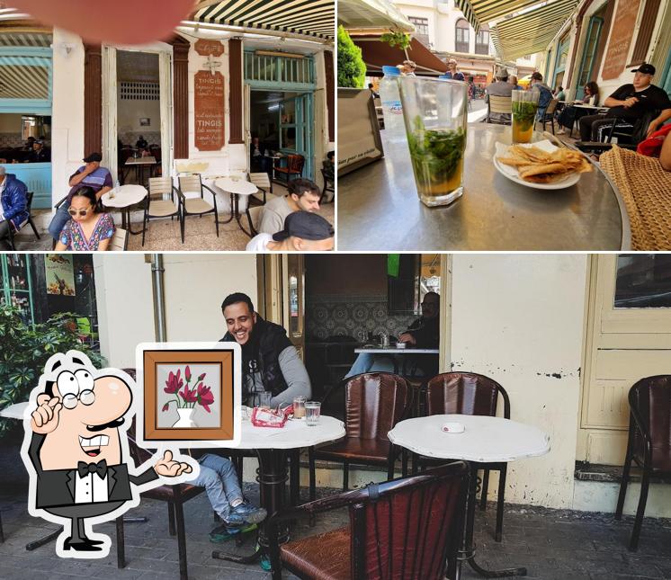 L'intérieur de Café Tingis