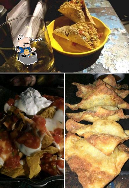 Food at High Spirits Cafe