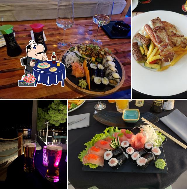 Sashimi al Borik Beach Bar