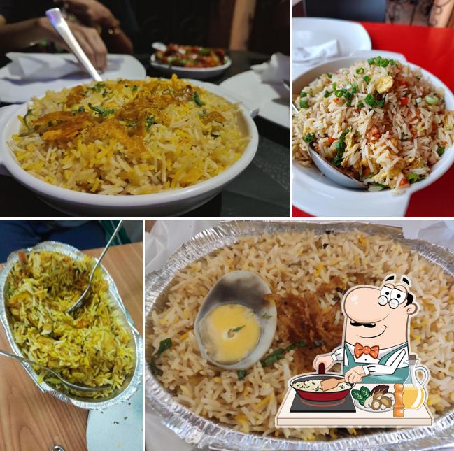 Fried rice at Biryani Cottage