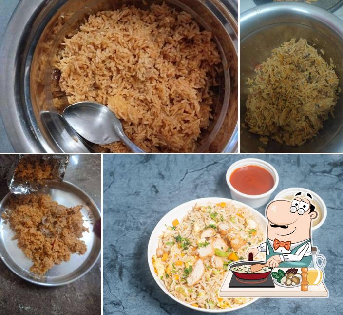 Fried rice at Chennai Durbar Biriyani Center Porur Fast Foods