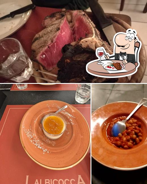 Costolette al Ristorante Lalbicocca