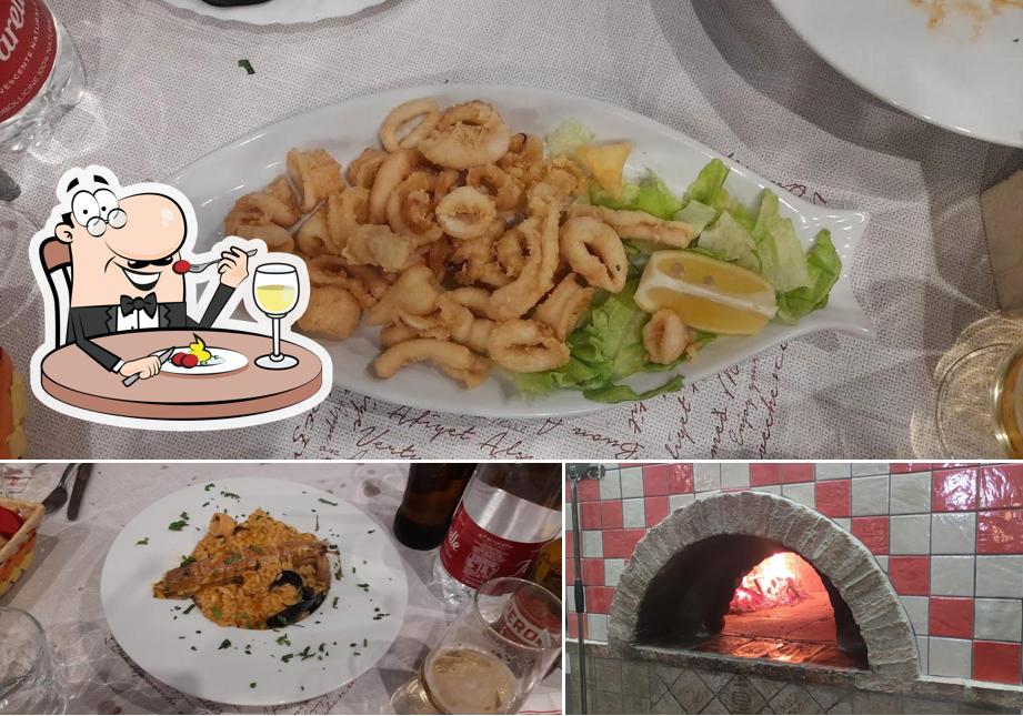 Platti al Trattoria pizzeria "Il Peperoncino"