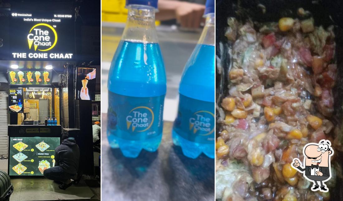Check out how The Cone Chaat looks inside