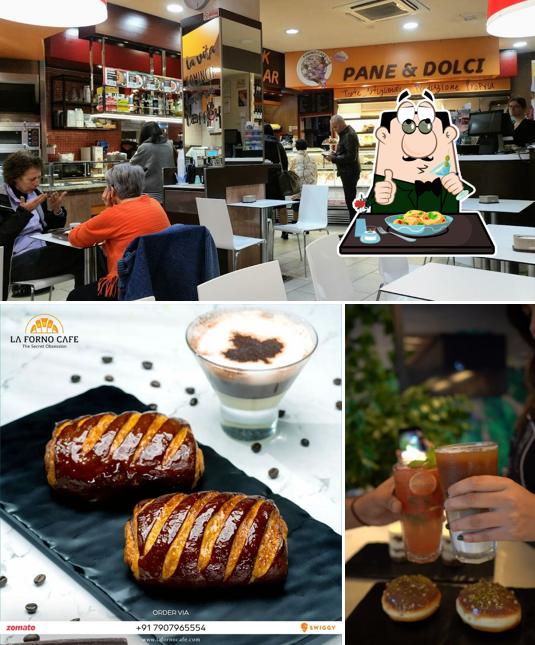 Guarda la foto che raffigura la cibo e interni di Forno Cafè Roma Tuscolana Pizza a Taglio Tuscolana Tavola Calda Tuscolana Bar Roma Tuscolana