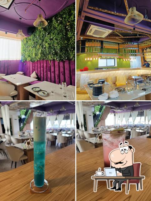 The interior of Hashtag