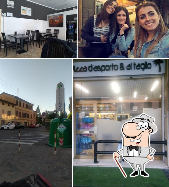Gli esterni di Blue Palm Cafè