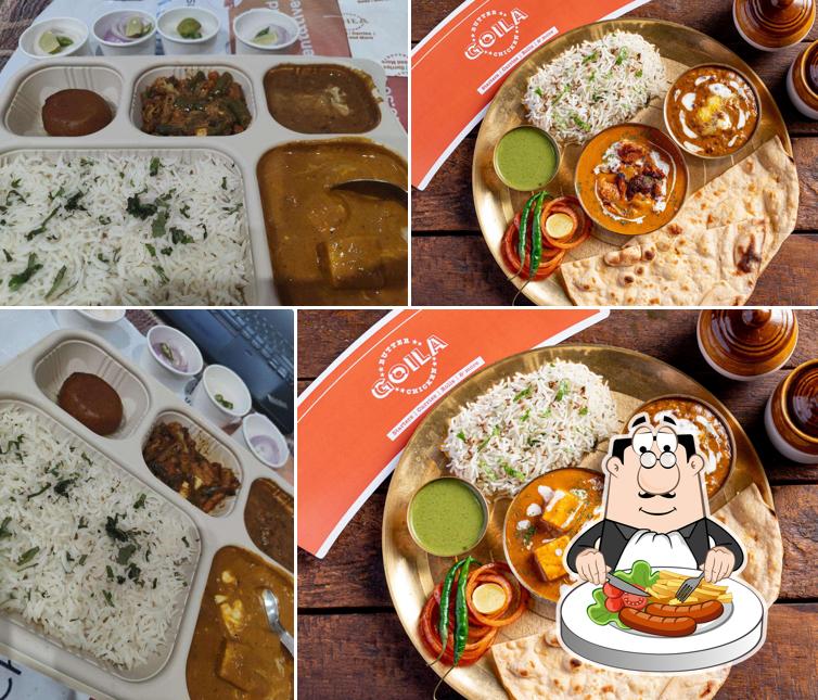 Food at Goila Butter Chicken