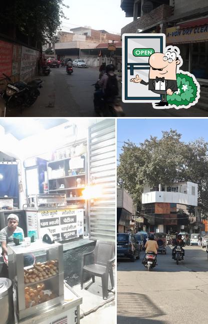 This is the picture displaying exterior and food at RETRO CAFE