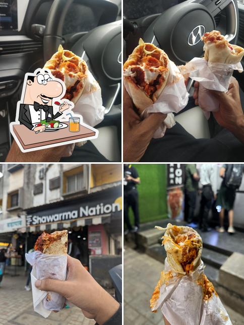 Food at Shawarma nation