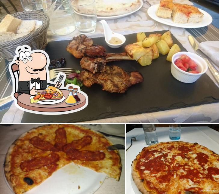 A Il Saraceno, puoi ordinare una bella pizza
